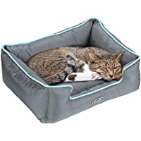 Los mejores  - Pecute Cama de Perros y Gatos Alfombra para Mascotas Tela Impermeable Desmontable y Extraíble (S:49 x 44cm)